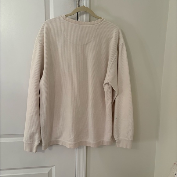 Pressbox Cream Ribbed Top - Picture 3 of 3